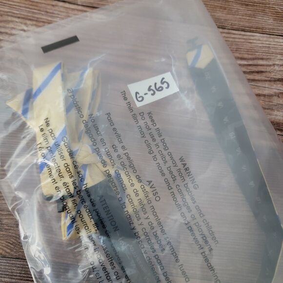 Saddlebred Silk Blend Adjustable Yellow Stripe Bow Tie Excellent Condition - Picture 7 of 7